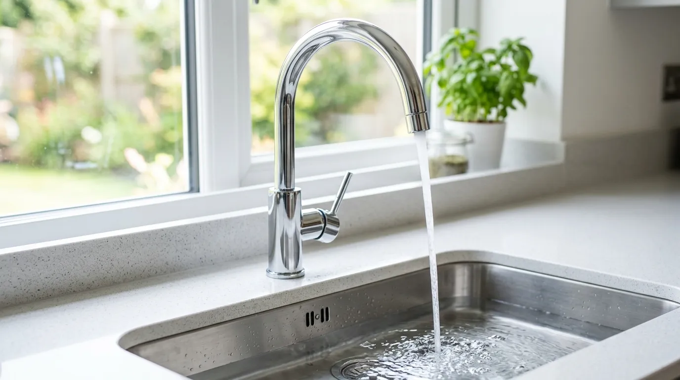 Local Plumbing Master Pros same day plumber fixing a faucet in Covington, WA